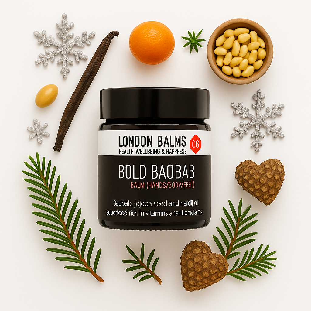 Bold Baobab – Luxurious Organic Body Balm for Deep Nourishment & Winter Radiance
