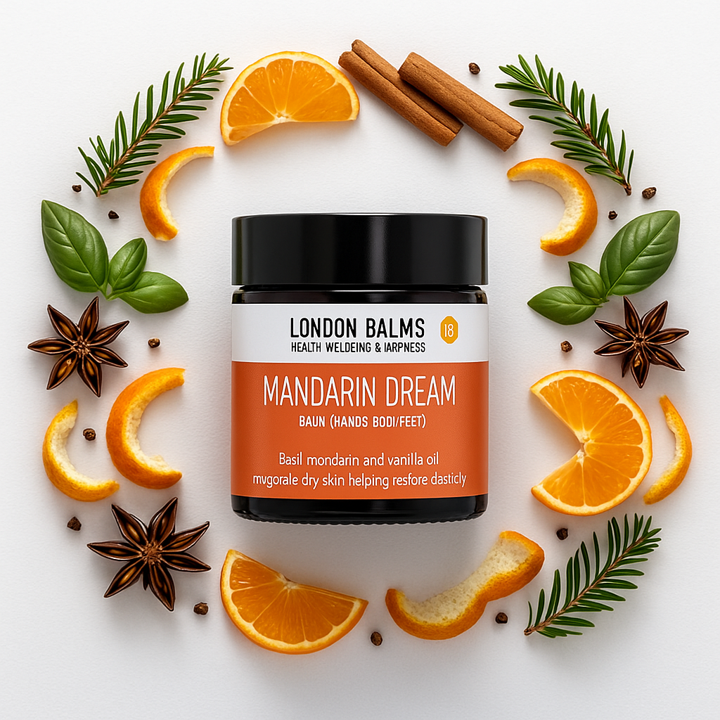 Mandarin Dream – Luxury Organic Body Balm for Soft, Radiant, Comforted Skin