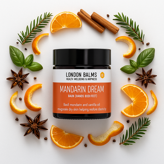Mandarin Dream – Luxury Organic Body Balm for Soft, Radiant, Comforted Skin