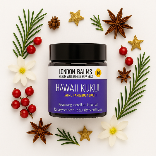 Hawaii Kukui – Luxurious Organic Body Balm with Kukui Oil for Silky, Sun-Kissed Winter Skin