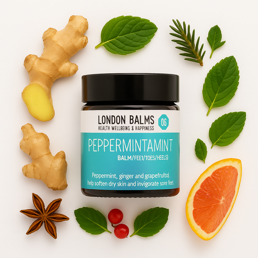 Peppermintamint – Luxury Organic Peppermint Foot Balm for Winter Comfort & Christmas Gifting